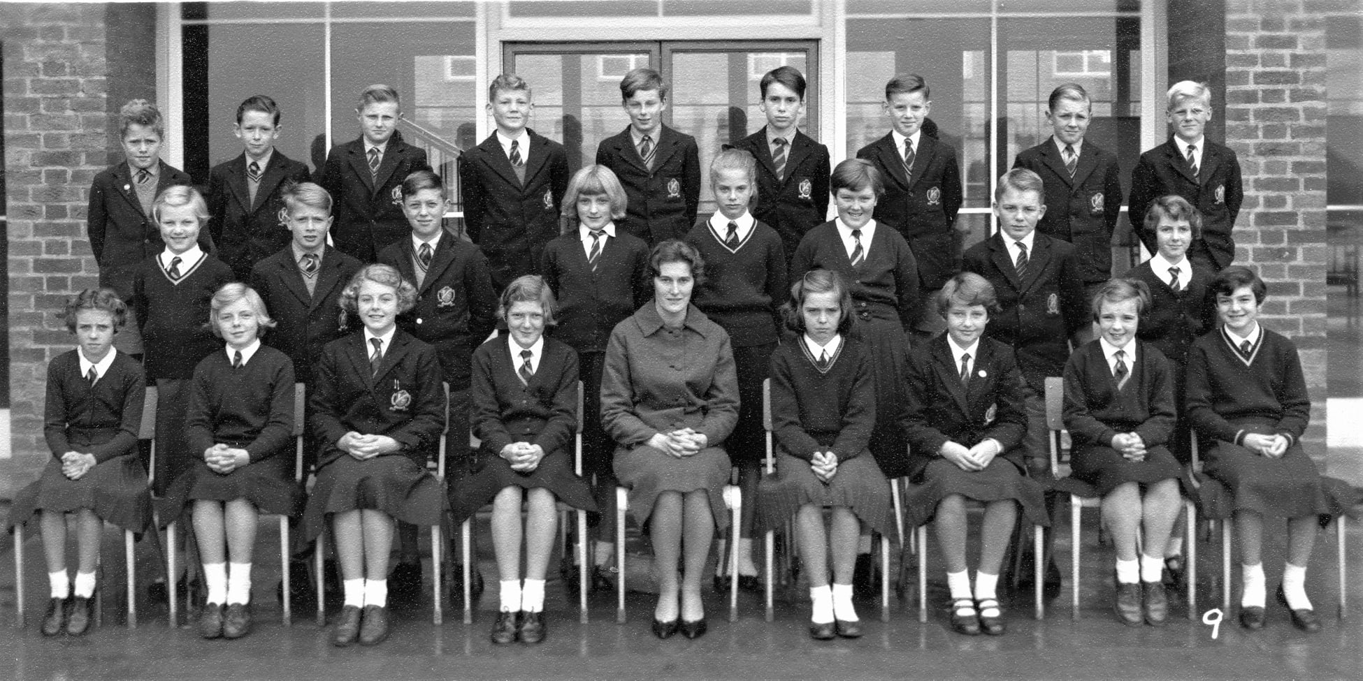 Withernsea High School 1960 class 1A