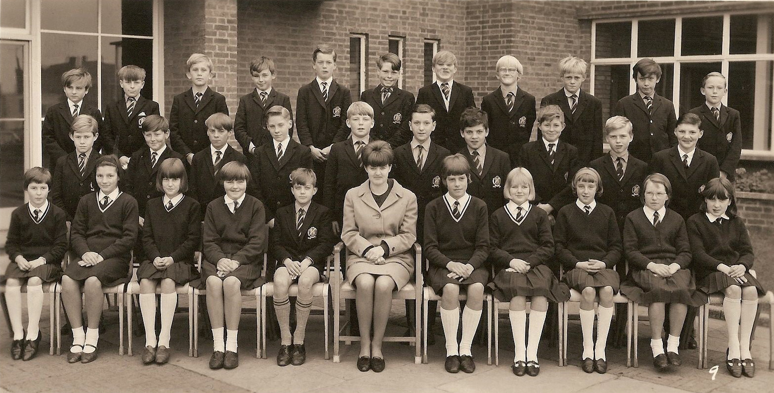 Withernsea High School 1966 class 1B