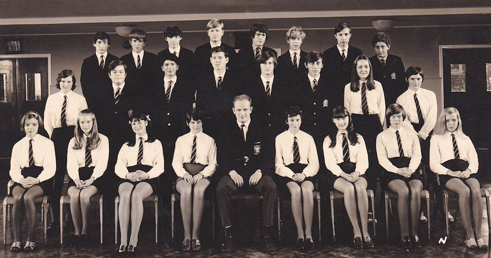 Withernsea High School 1970 Mr Wards class