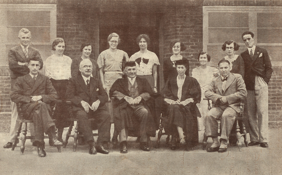 Junior School Staff 1934