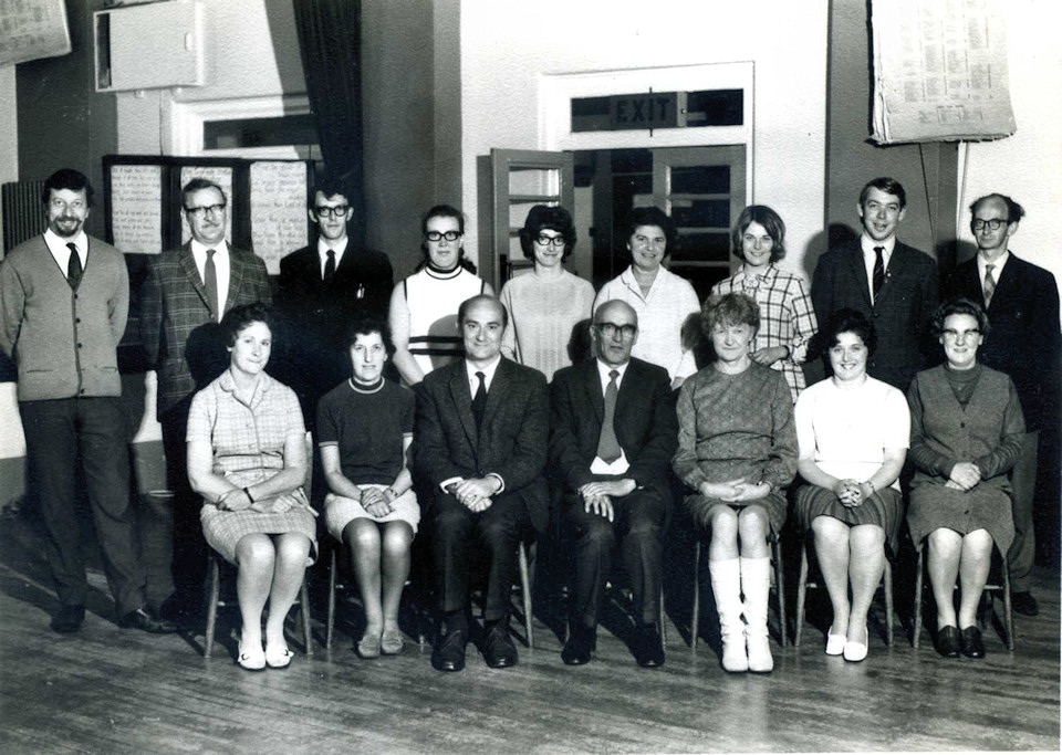 1971 Junior School Staff