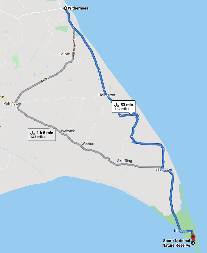 Withernsea to Spurn