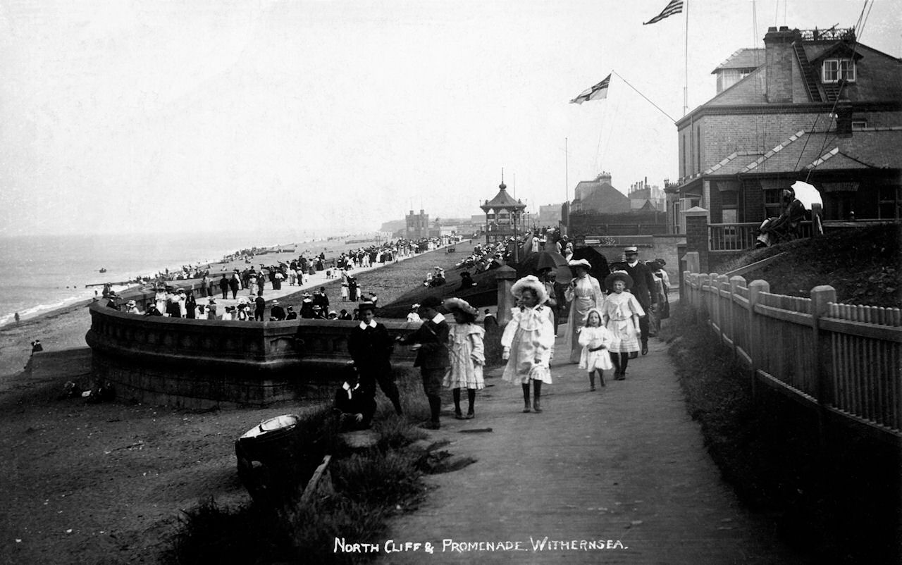 North cliff and promenade Withernsea