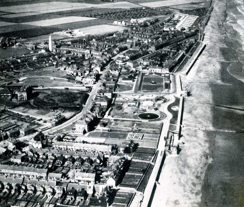 Arial Photo of Withernsea 1948