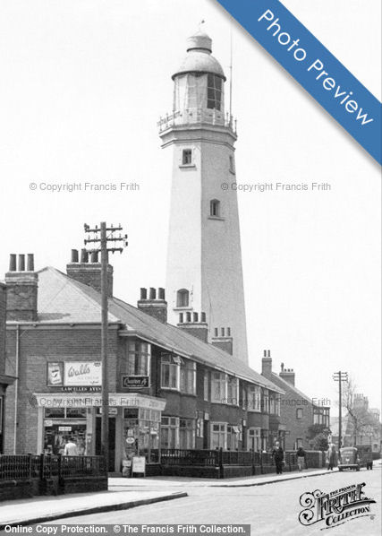 Lighthouse and Corner Shop Withernsea