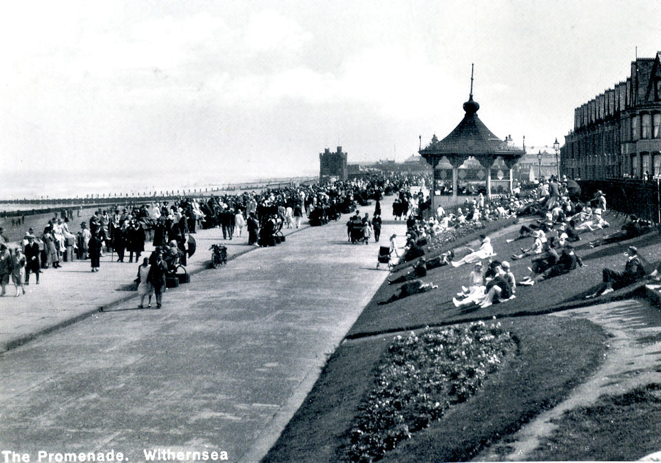 Withernsea Promenade and Bandstand