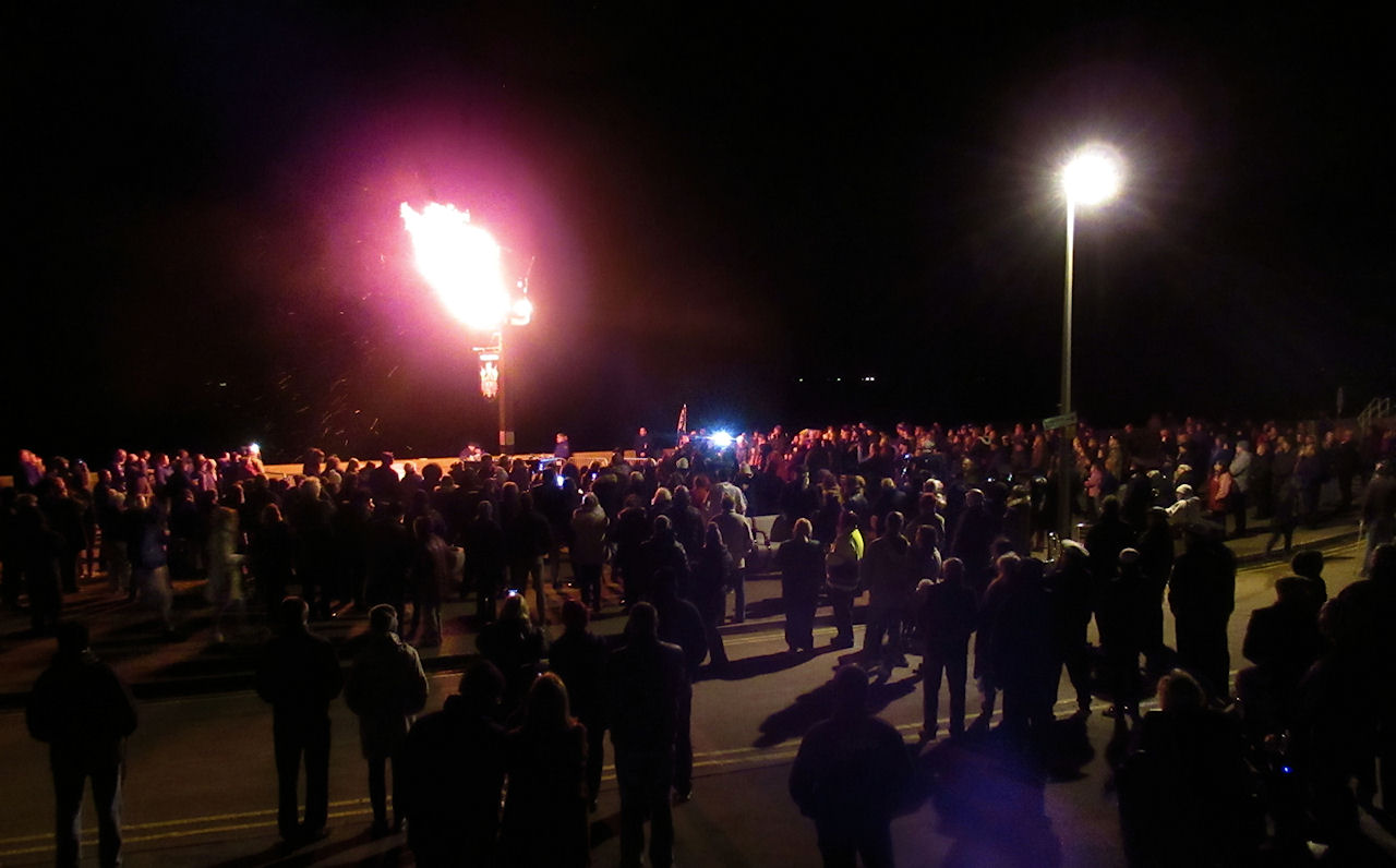 Withernsea Beacon Remembrance day 11th November 2018