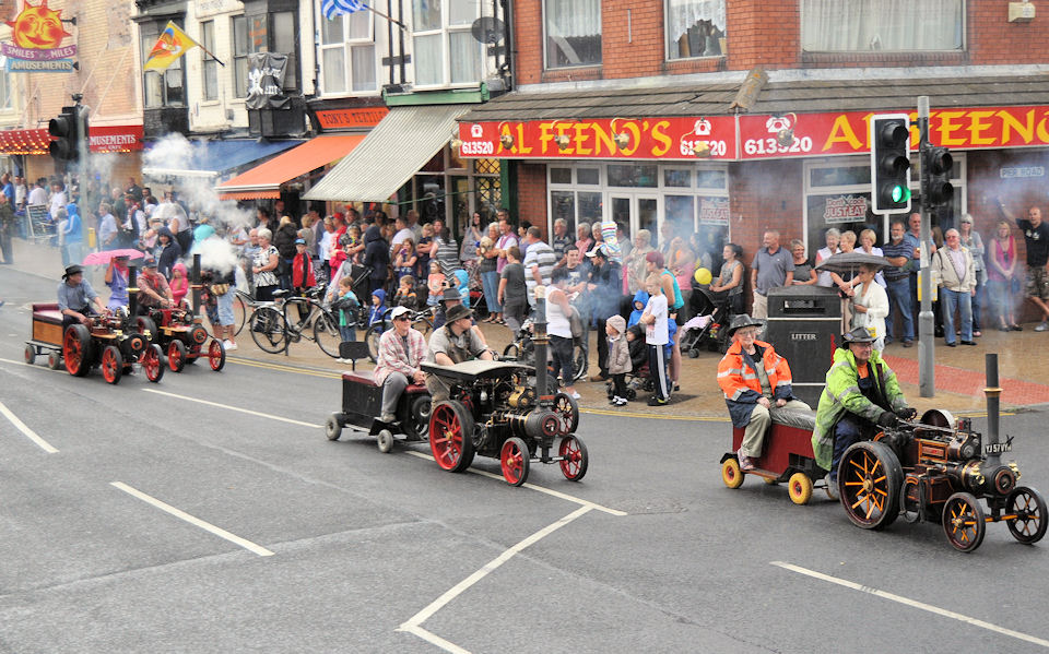 Withernsea Carnival and Steam Parade 2014