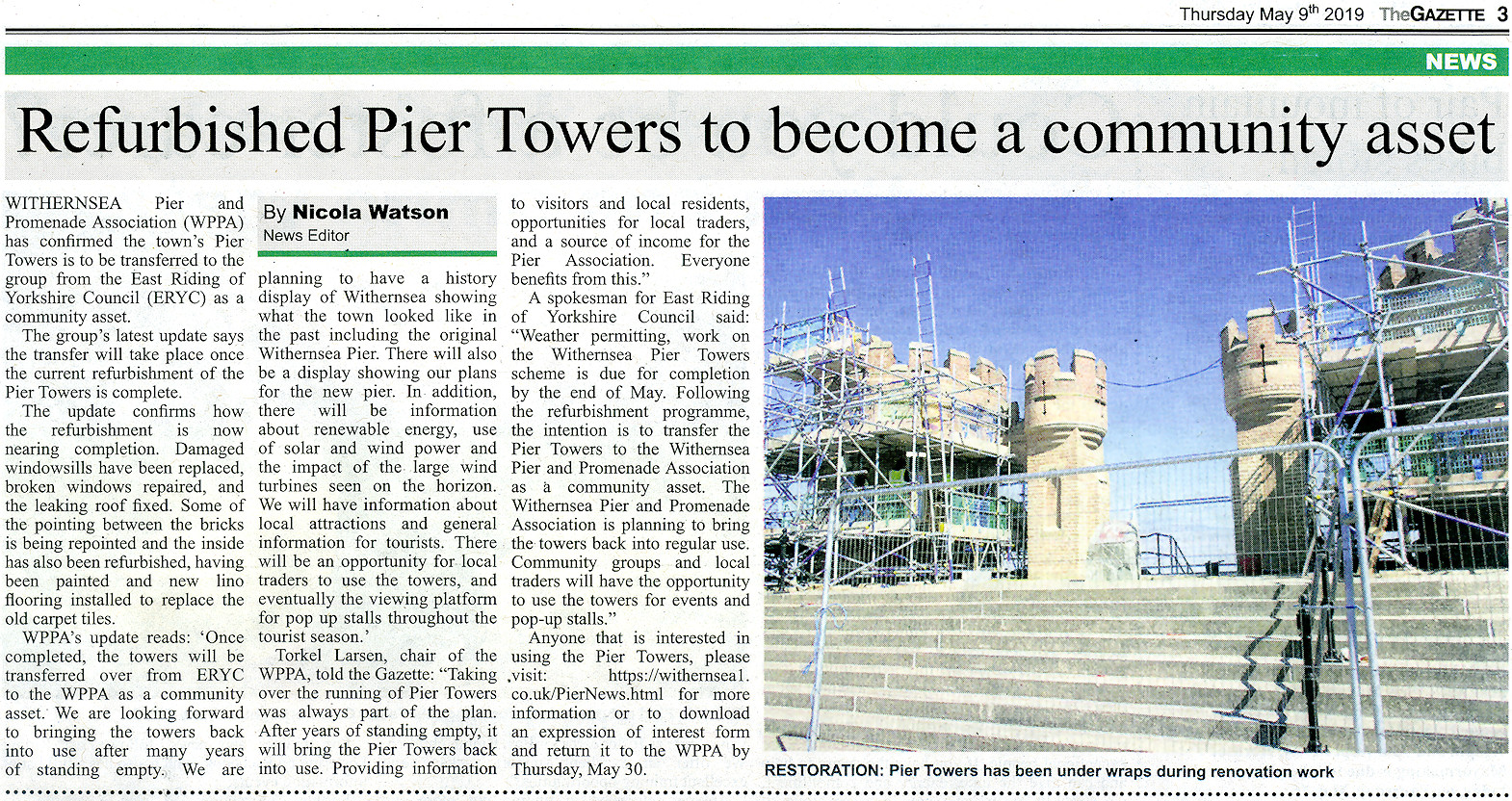 Holderness Gazette 9th May 2019