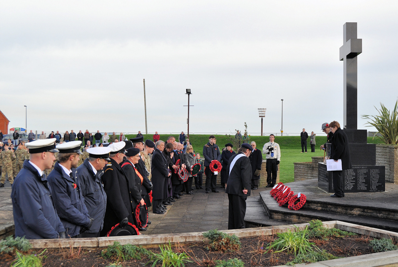 Remembrance Day Withernsea 2014