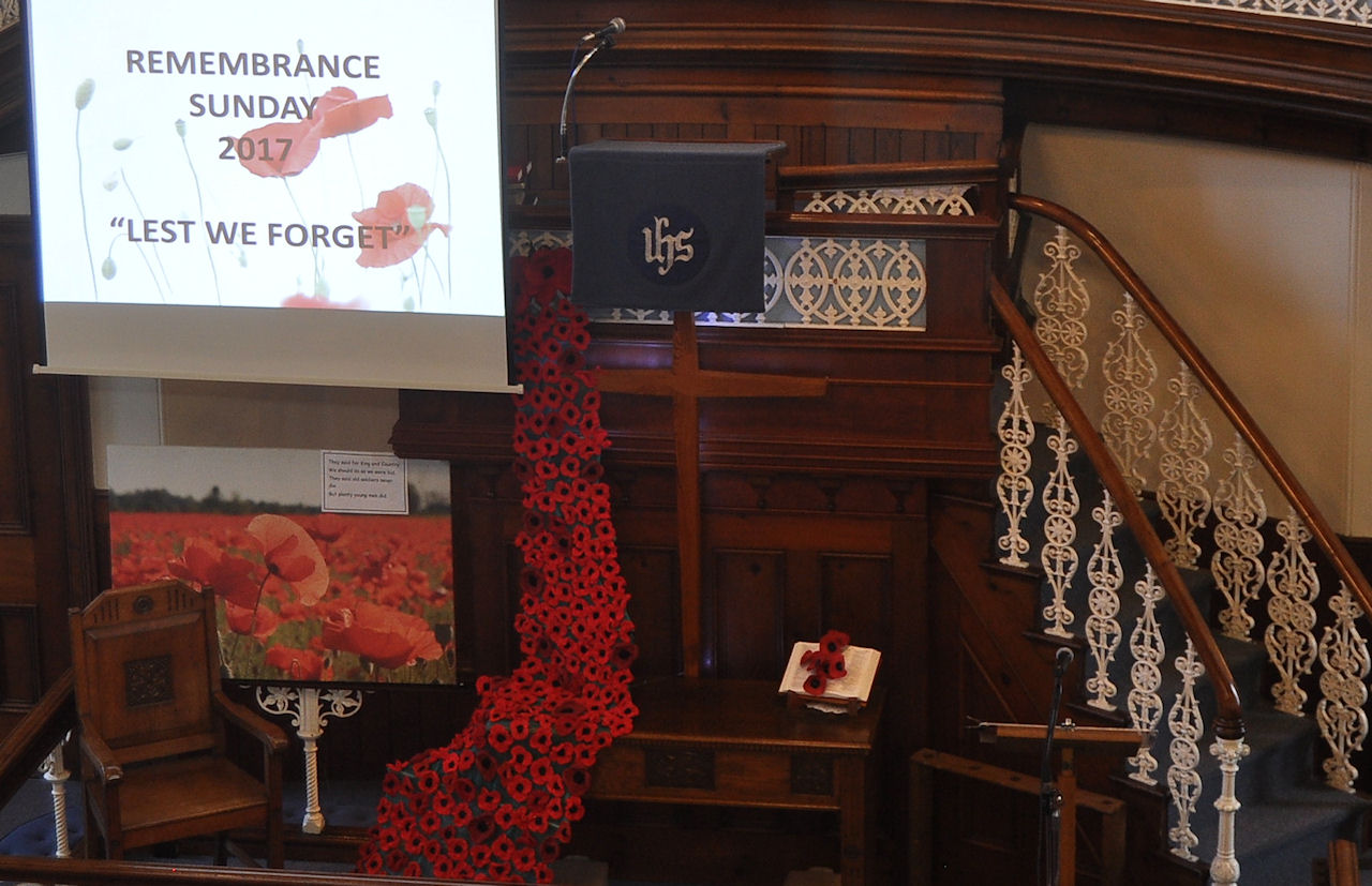 Remembrance Day 2017 Methodist Church