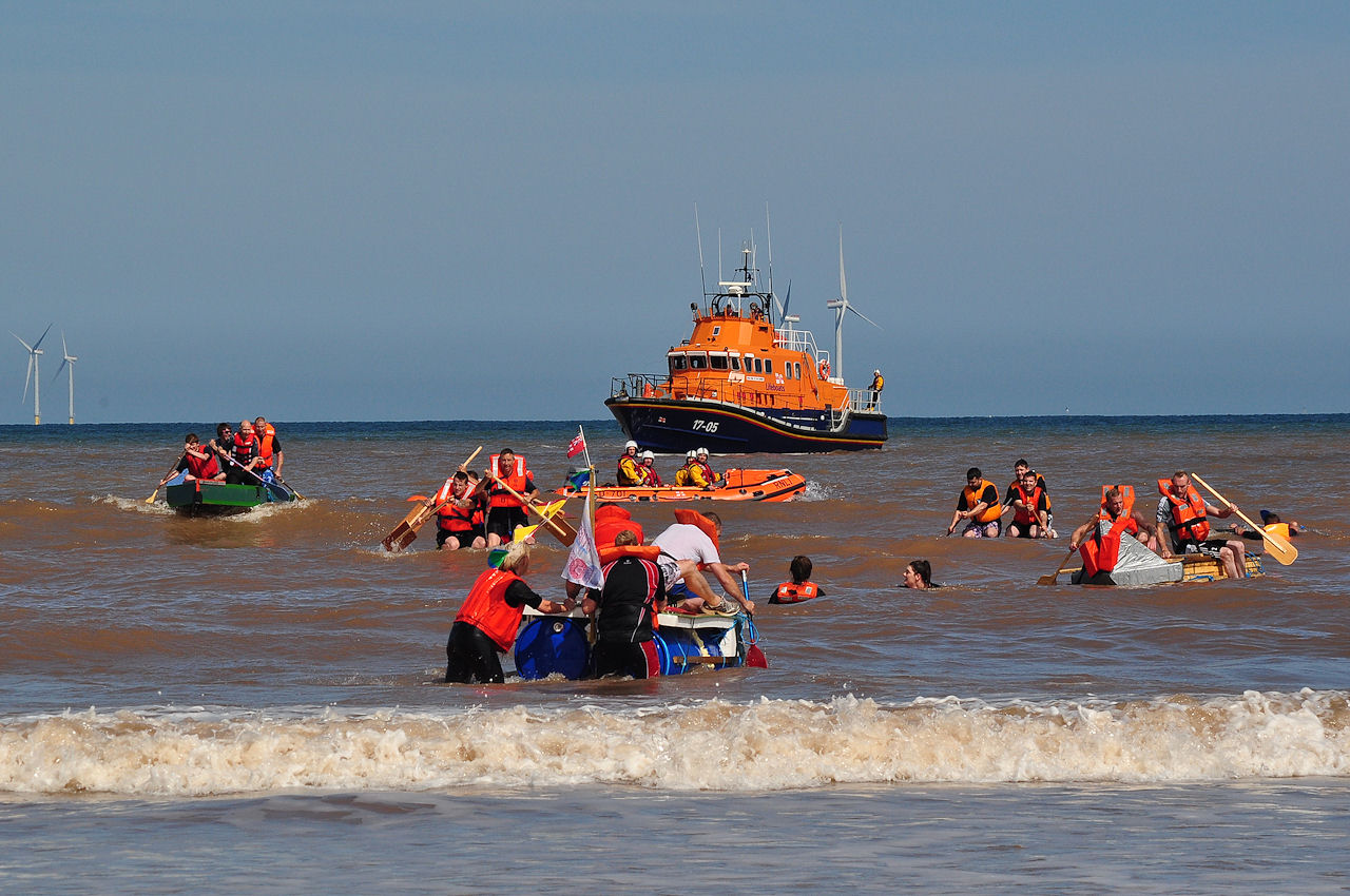 Withernsea Raft Race 2015