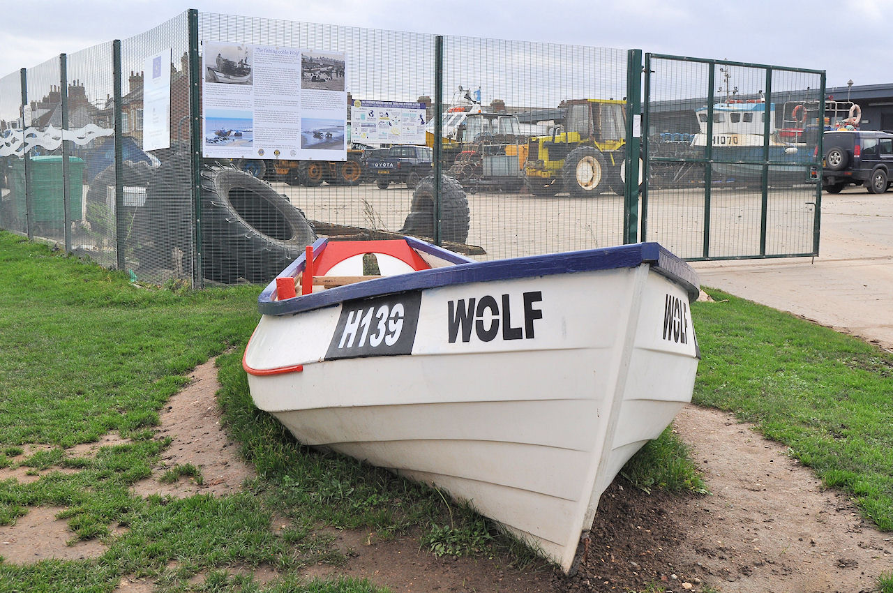 The Fishing coble Wolf, Withernsea