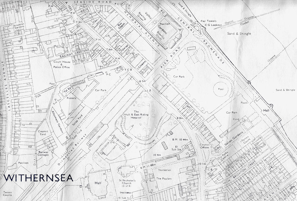 Withernsea Map 1972