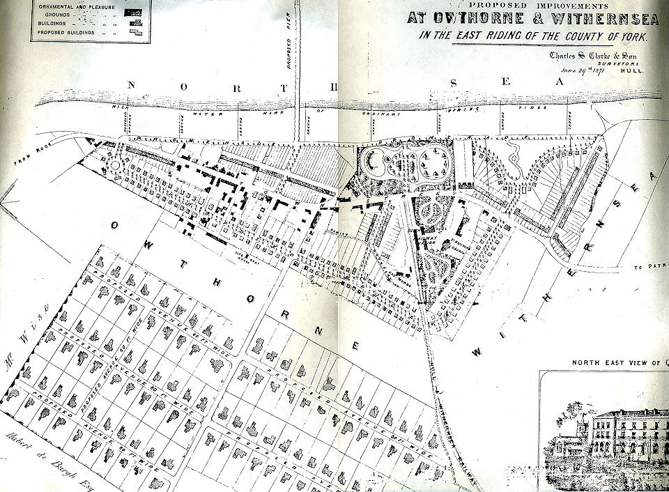 Proposed plan of Withernsea 1871