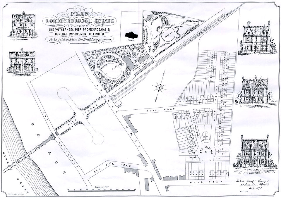 Proposed map of Withernsea 1878