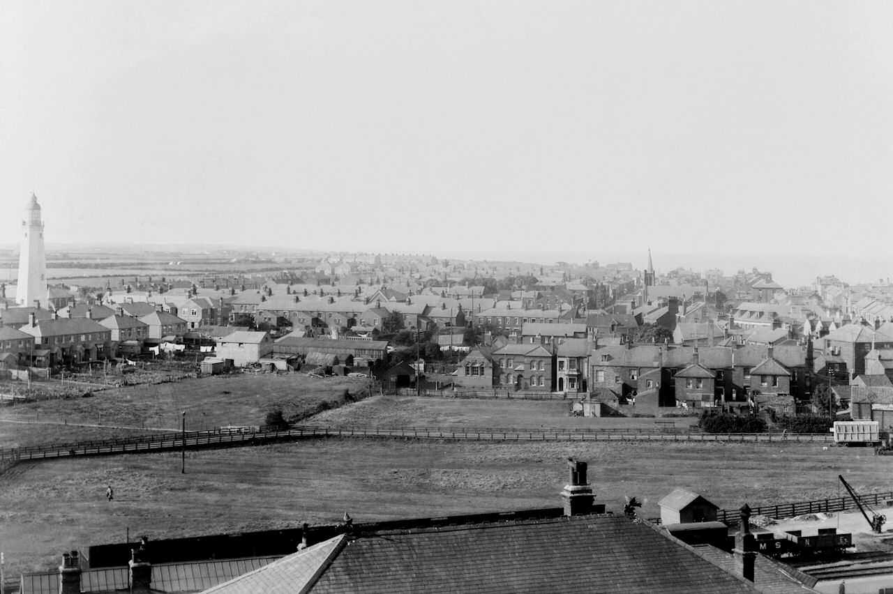 View of Withernsea from the church tower