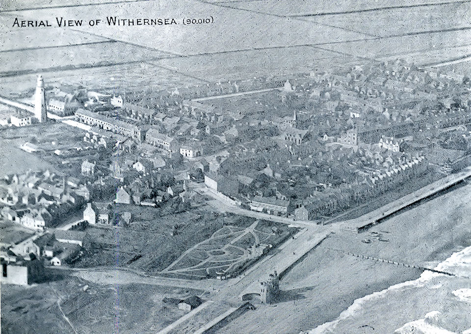 Aeriel photo of Withernsea 1909