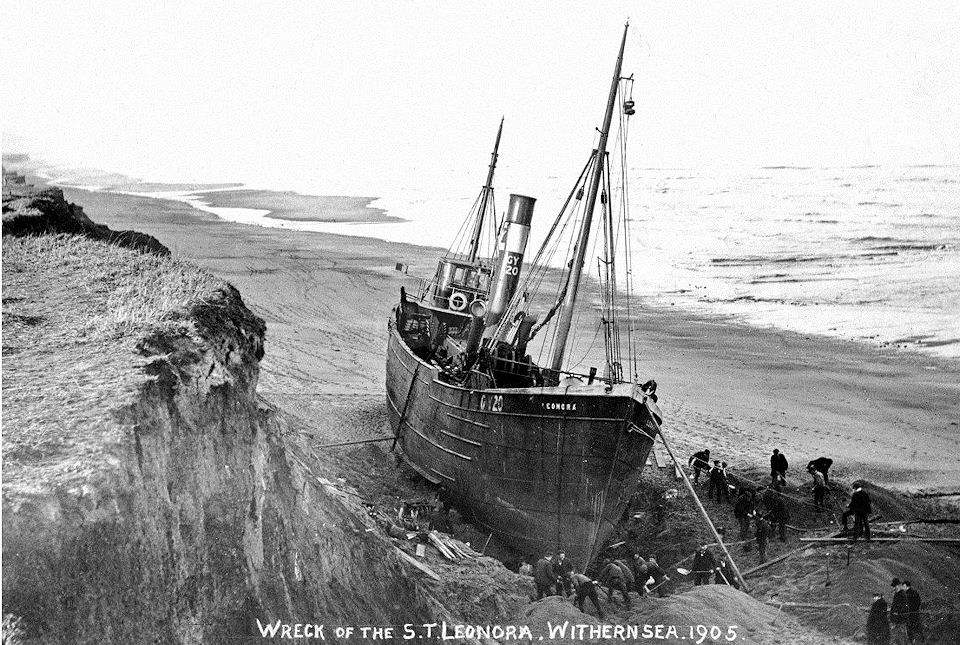 Leonora 1905 at Withernsea