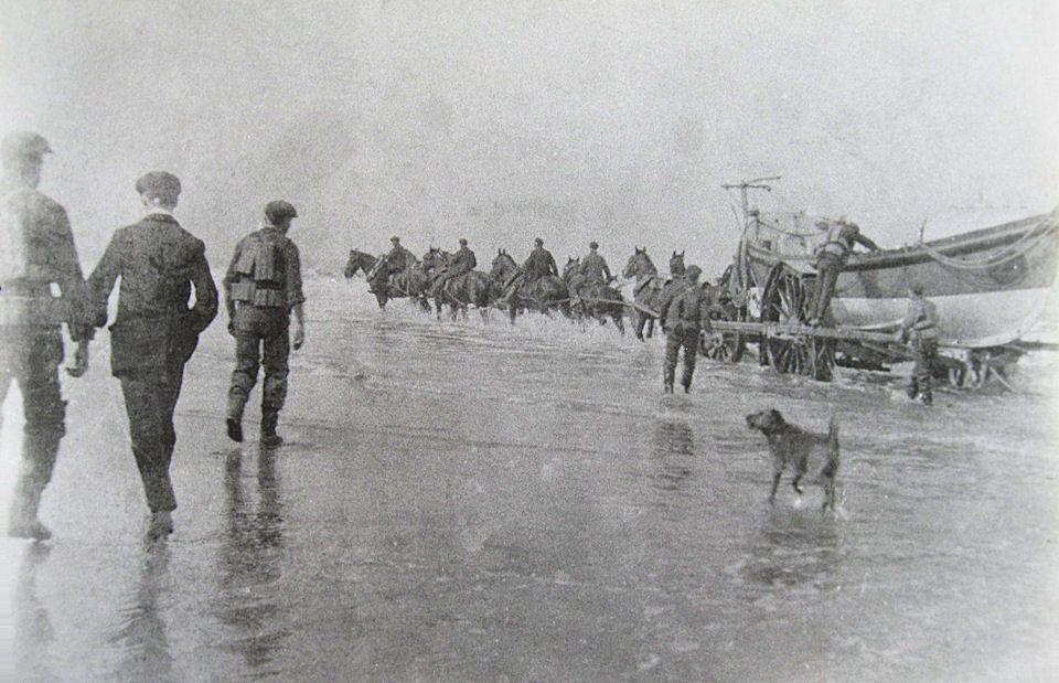 Launch of the Withernsea Lifeboat