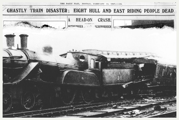 Train Crash Valentines day 1927