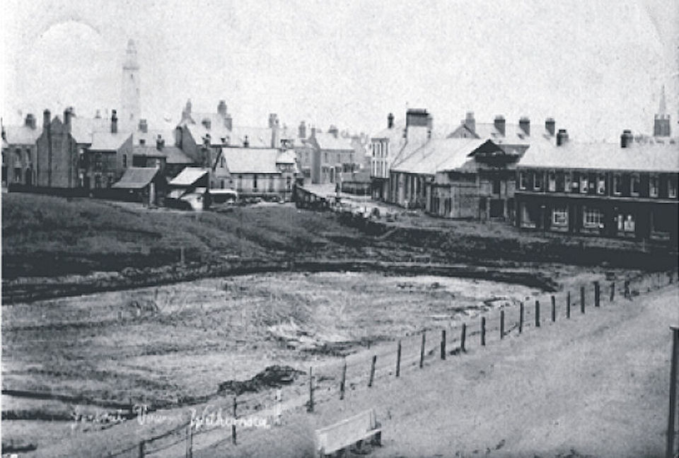 Start of Valley Gardens Withernsea